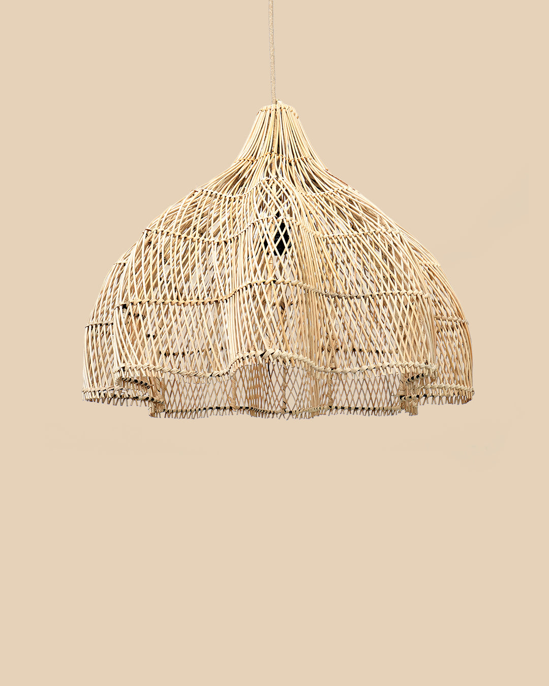 La Lampada A Sospensione Whipped - Naturale - M