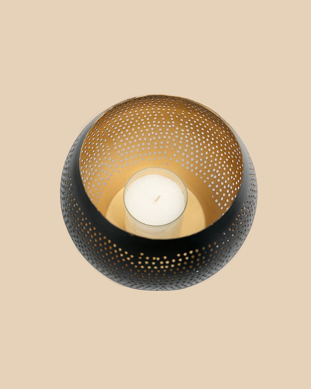 Kula Ażurowa - Czarny Złoty - M