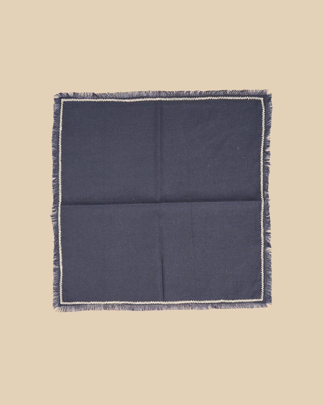 The Tuscany Napkin - Black Natural - 45x45