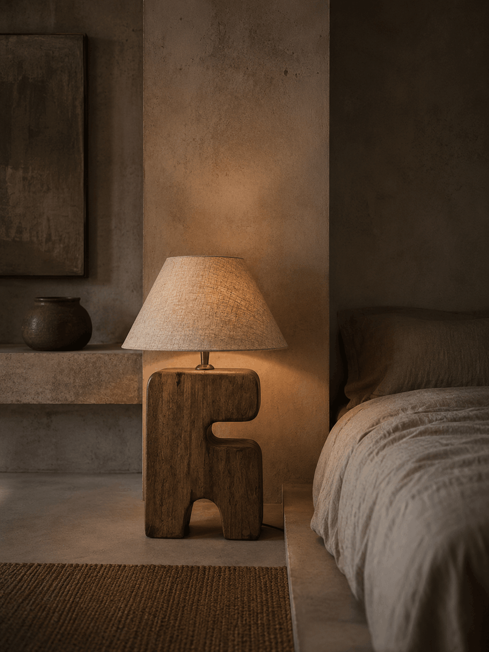 La Lámpara De Mesa L’Objet - Marrón - M