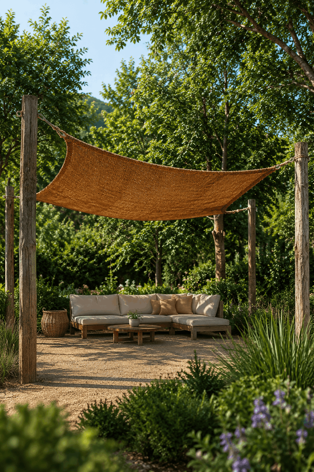 El Coco Shade Rectangular - Natural - 400x300